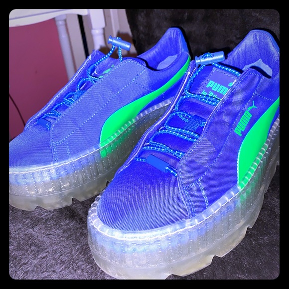 Fenty Beauty Shoes - FENTY Cleated Creeper Surf Wns